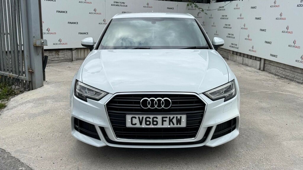 Audi A3 1.4 Tfsi Cod S Line Sportback S Tronic Euro 6 Ss White #3