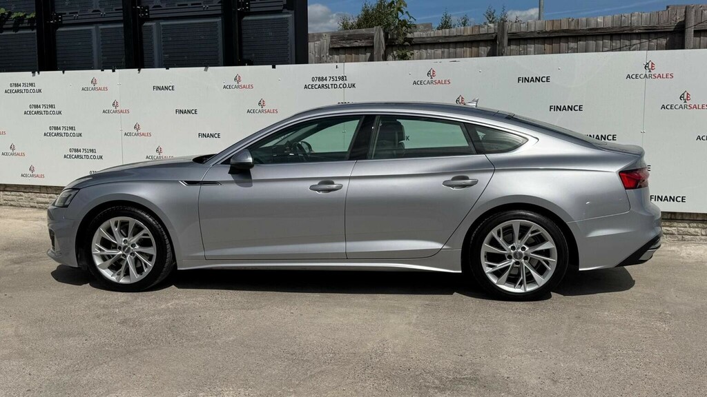 Audi A5 2.0 Tdi 35 Sport Sportback S Tronic Euro 6 Ss 5 Silver #5