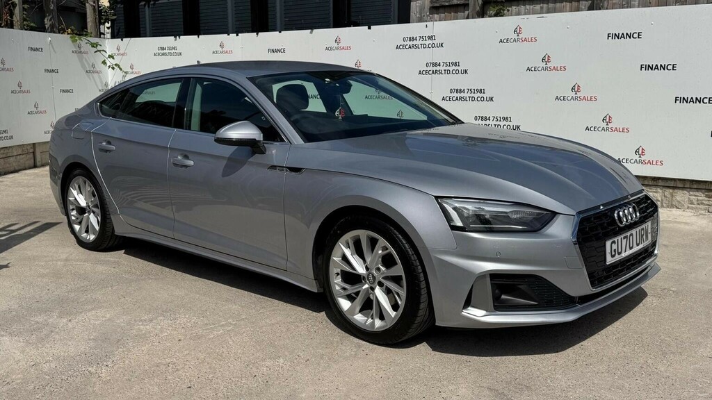 Audi A5 2.0 Tdi 35 Sport Sportback S Tronic Euro 6 Ss 5 Silver #2