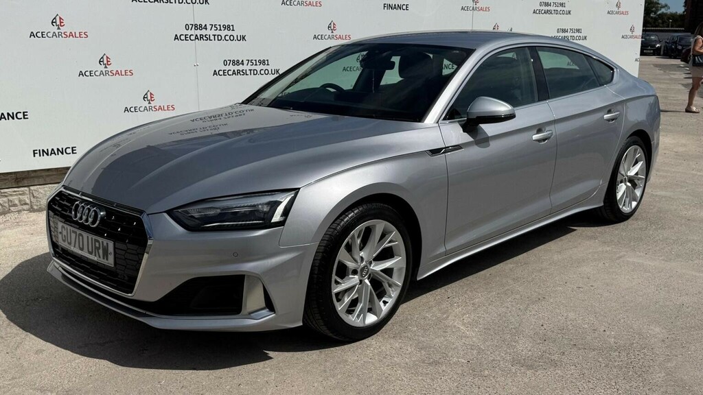 Audi A5 2.0 Tdi 35 Sport Sportback S Tronic Euro 6 Ss 5 Silver #4