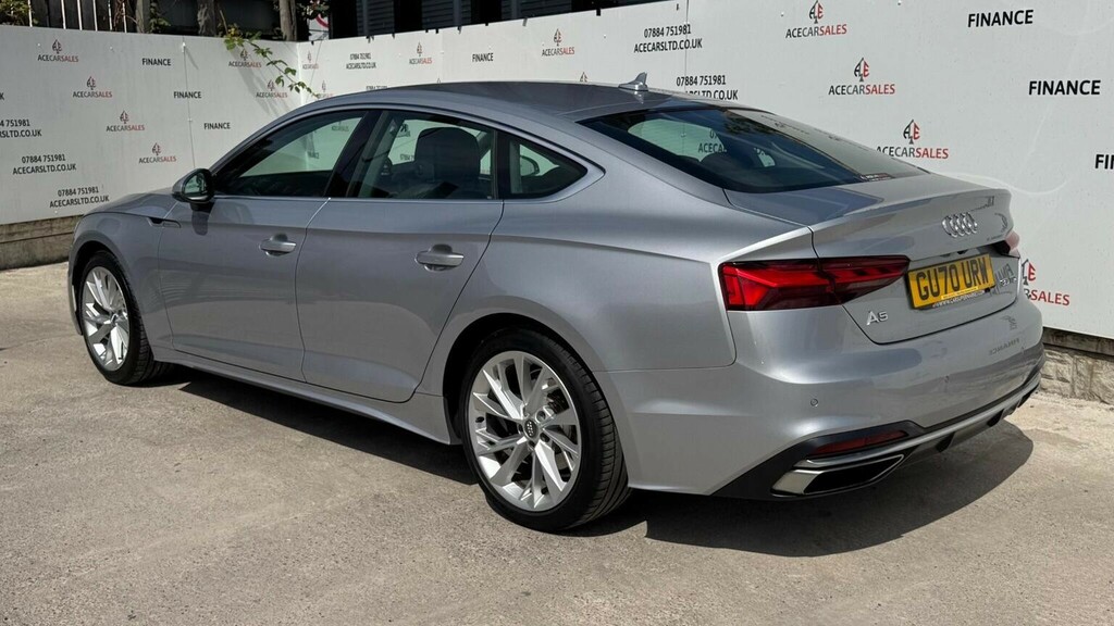 Audi A5 2.0 Tdi 35 Sport Sportback S Tronic Euro 6 Ss 5 Silver #6