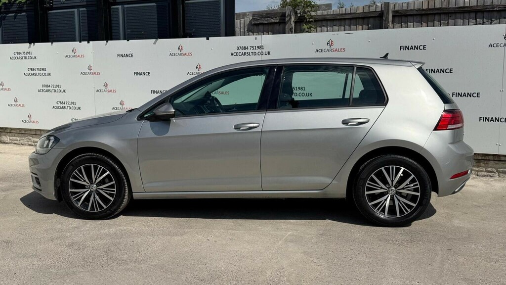 Volkswagen Golf 1.6 Tdi Se Nav Dsg Euro 6 Ss Silver #5