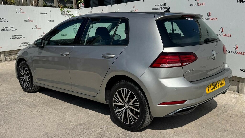 Volkswagen Golf 1.6 Tdi Se Nav Dsg Euro 6 Ss Silver #6