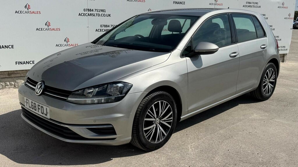 Volkswagen Golf 1.6 Tdi Se Nav Dsg Euro 6 Ss Silver #4
