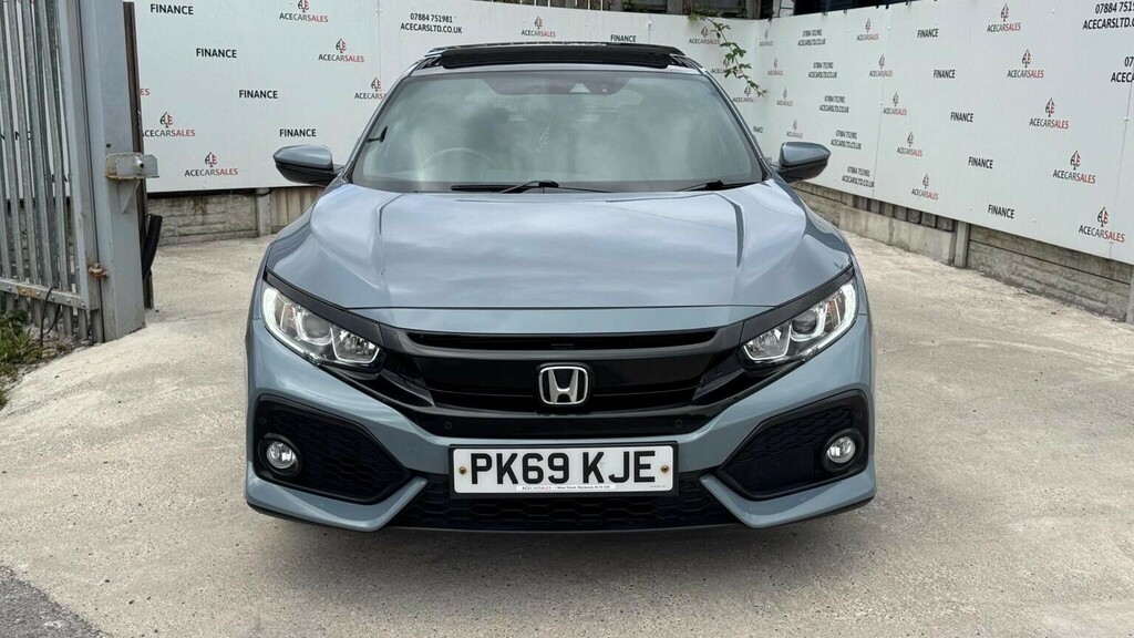 Honda Civic 1.0 Vtec Turbo Ex Cvt Euro 6 Ss Grey #3