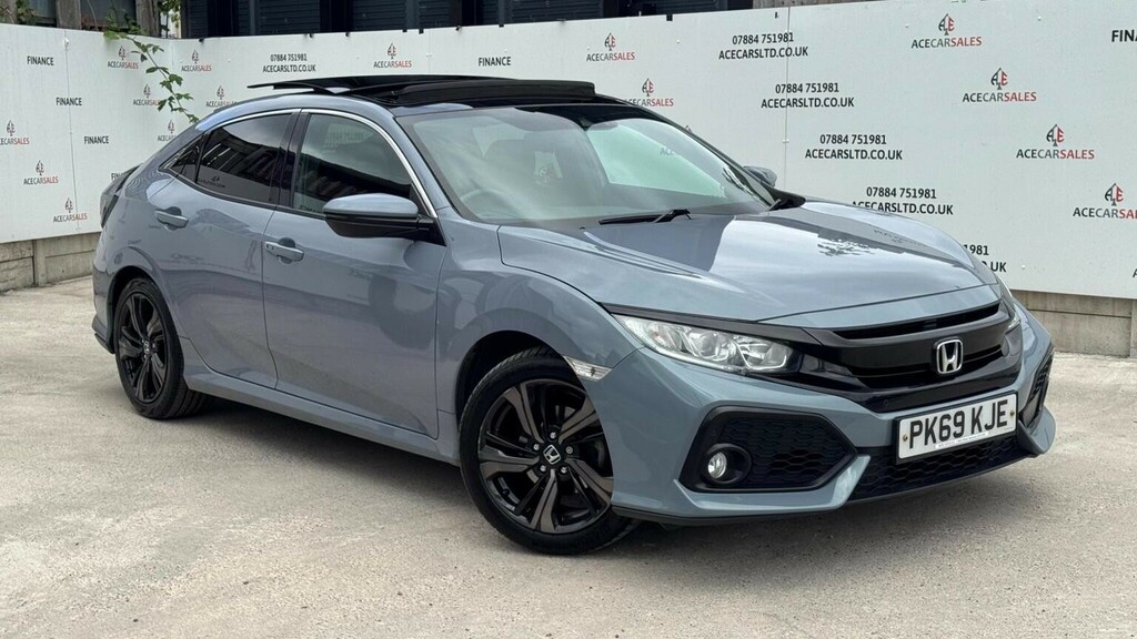 Honda Civic 1.0 Vtec Turbo Ex Cvt Euro 6 Ss Grey