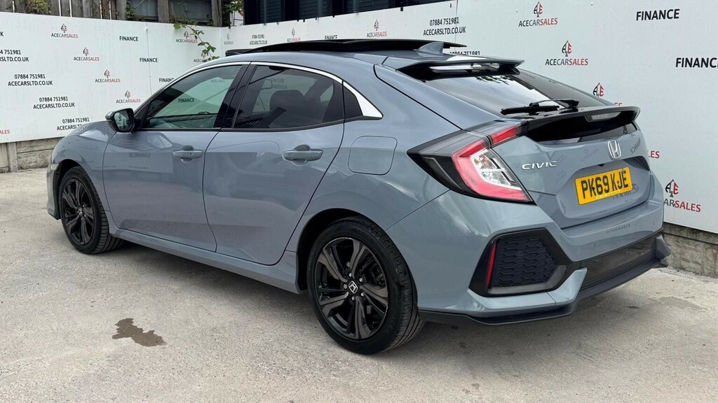 Honda Civic 1.0 Vtec Turbo Ex Cvt Euro 6 Ss Grey #6