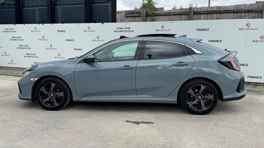 Honda Civic 1.0 Vtec Turbo Ex Cvt Euro 6 Ss Grey #5