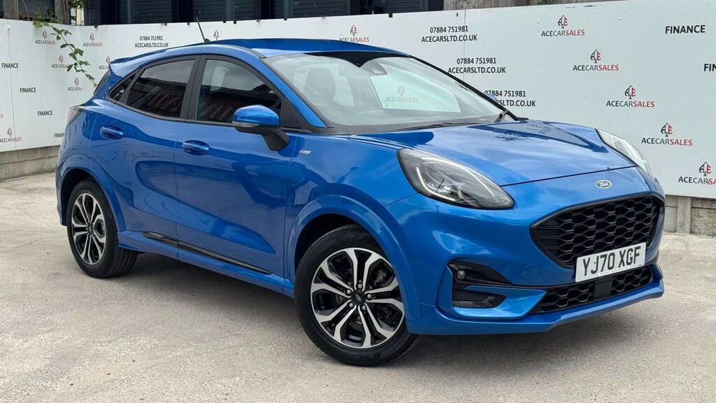 Ford Puma 1.0T Ecoboost Mhev St-line Euro 6 Ss Blue