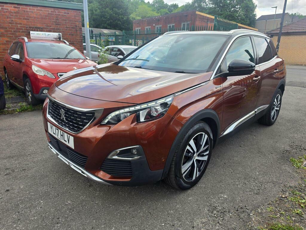Peugeot 3008 1.6 Bluehdi Gt Line Eat Euro 6 S S YL17HLV Brown #2
