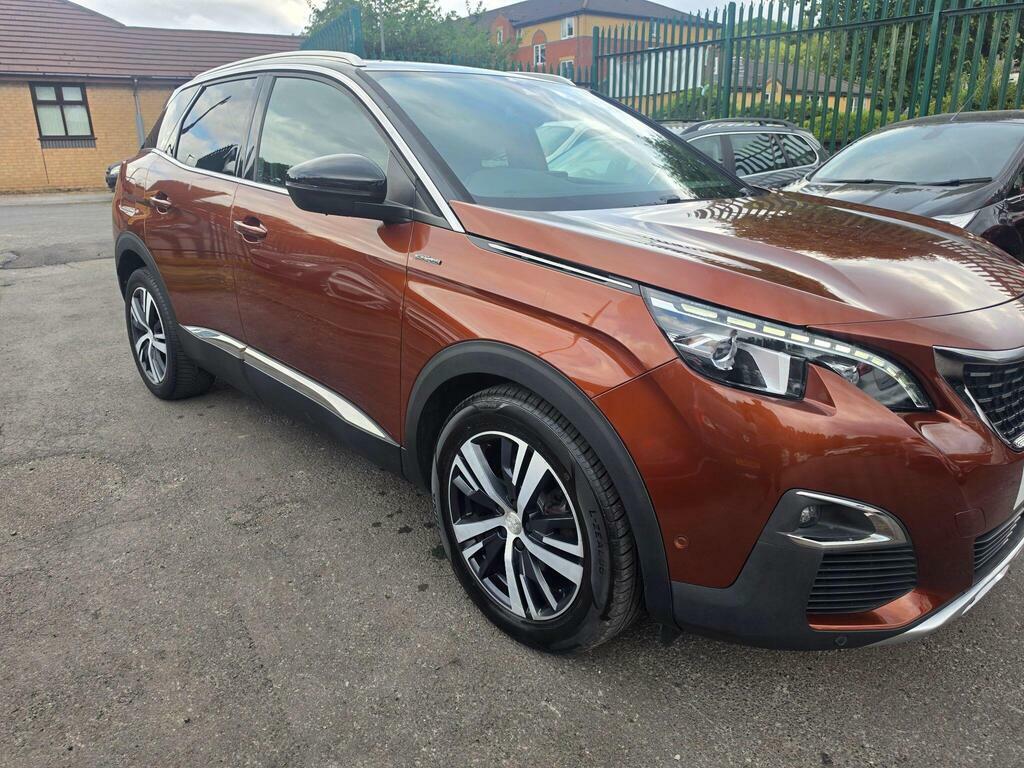 Peugeot 3008 1.6 Bluehdi Gt Line Eat Euro 6 S S YL17HLV Brown