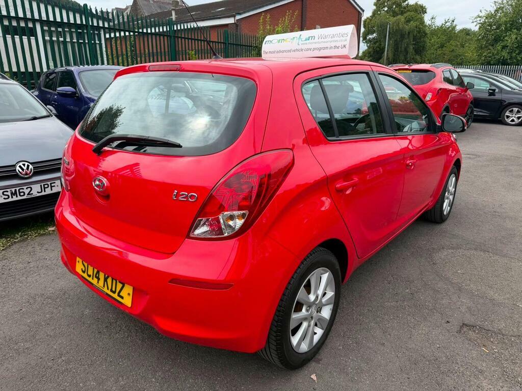 Hyundai I20 1.2 Active Euro 5 Red #4