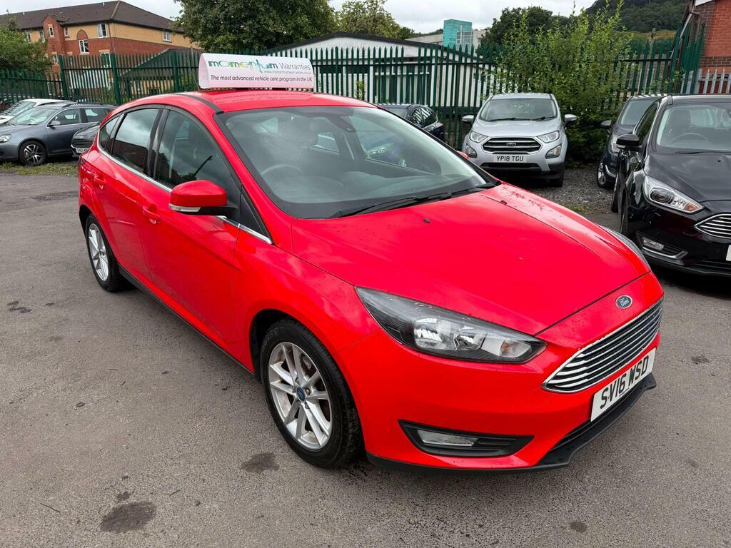 Ford Focus 1.0T Ecoboost Titanium Euro 6 S S Red