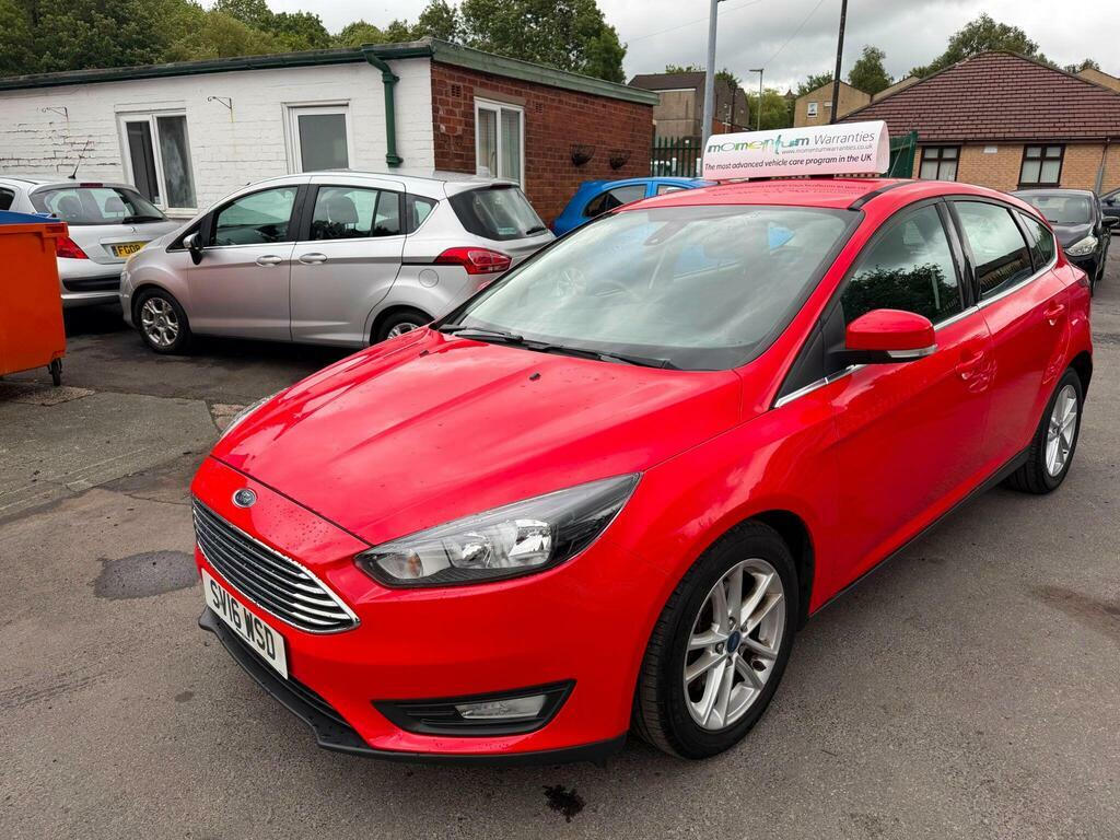 Ford Focus 1.0T Ecoboost Titanium Euro 6 S S Red #2