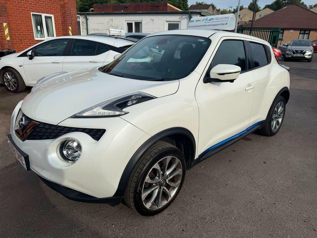 Nissan Juke 1.6 Tekna Xtron Euro 6 White #2