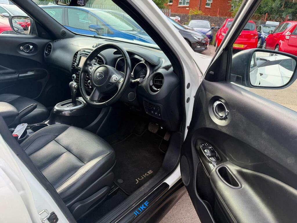 Nissan Juke 1.6 Tekna Xtron Euro 6 White #5