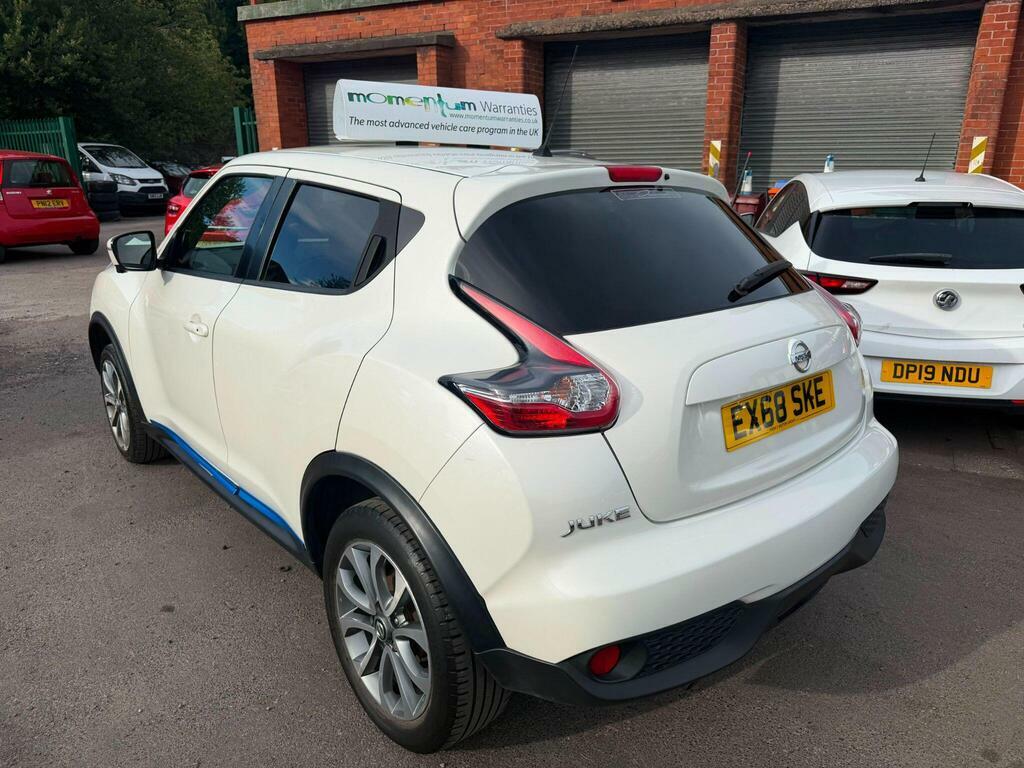 Nissan Juke 1.6 Tekna Xtron Euro 6 White #3