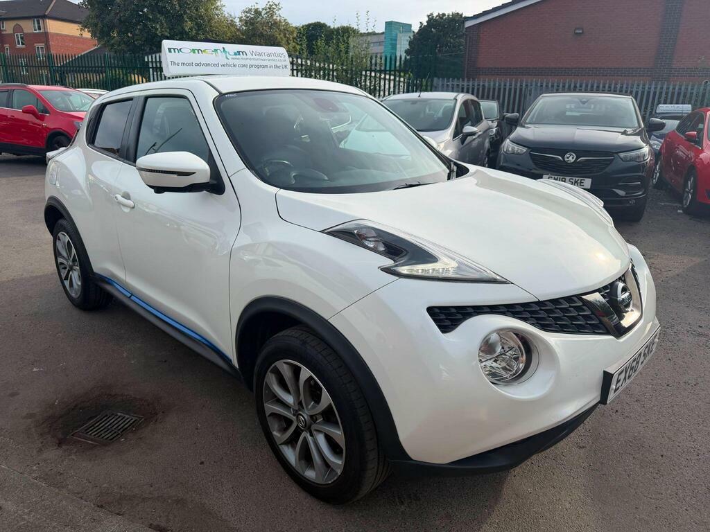 Nissan Juke 1.6 Tekna Xtron Euro 6 White