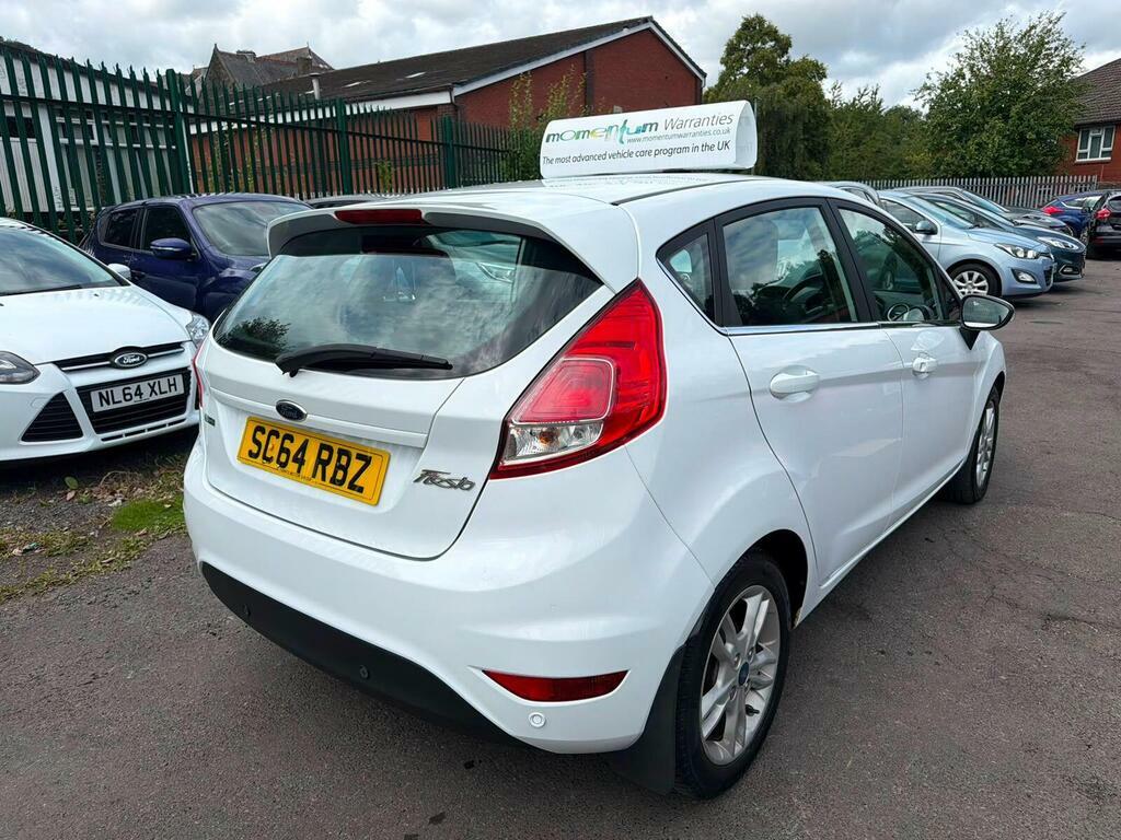 Ford Fiesta 1.2 Zetec 81 Bhp. Pound35 Road Tax-city Pack- White #4