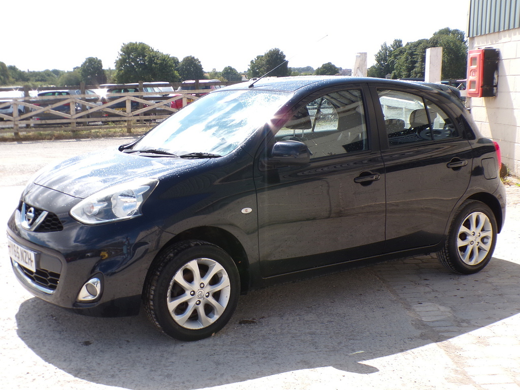 Nissan Micra Acenta Black #4