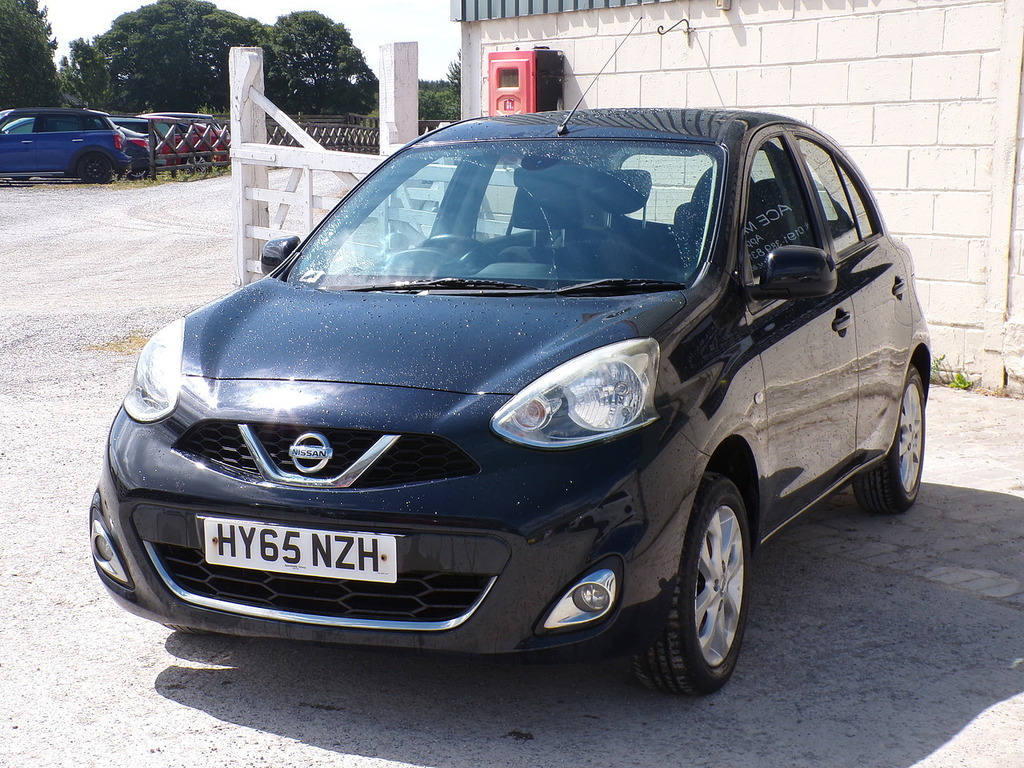 Nissan Micra Acenta Black #3