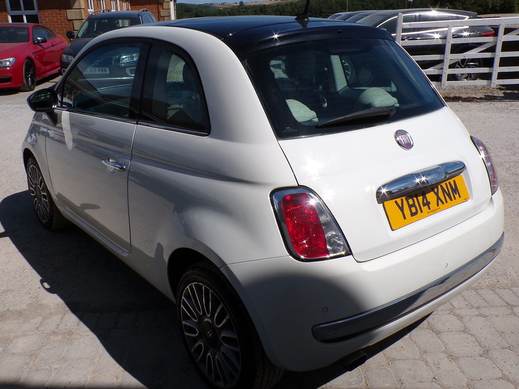 Fiat 500 8V Cult White #6