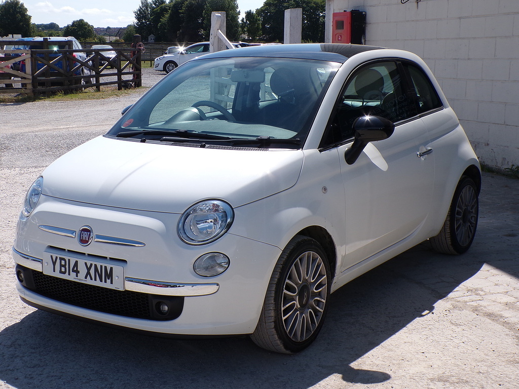 Fiat 500 8V Cult White #4