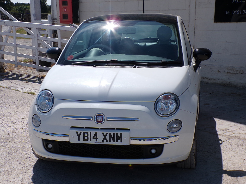 Fiat 500 8V Cult White #3