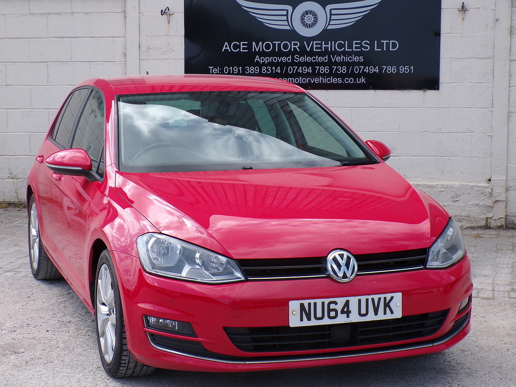 Volkswagen Golf Tdi Bluemotion Tech Gt Red #2