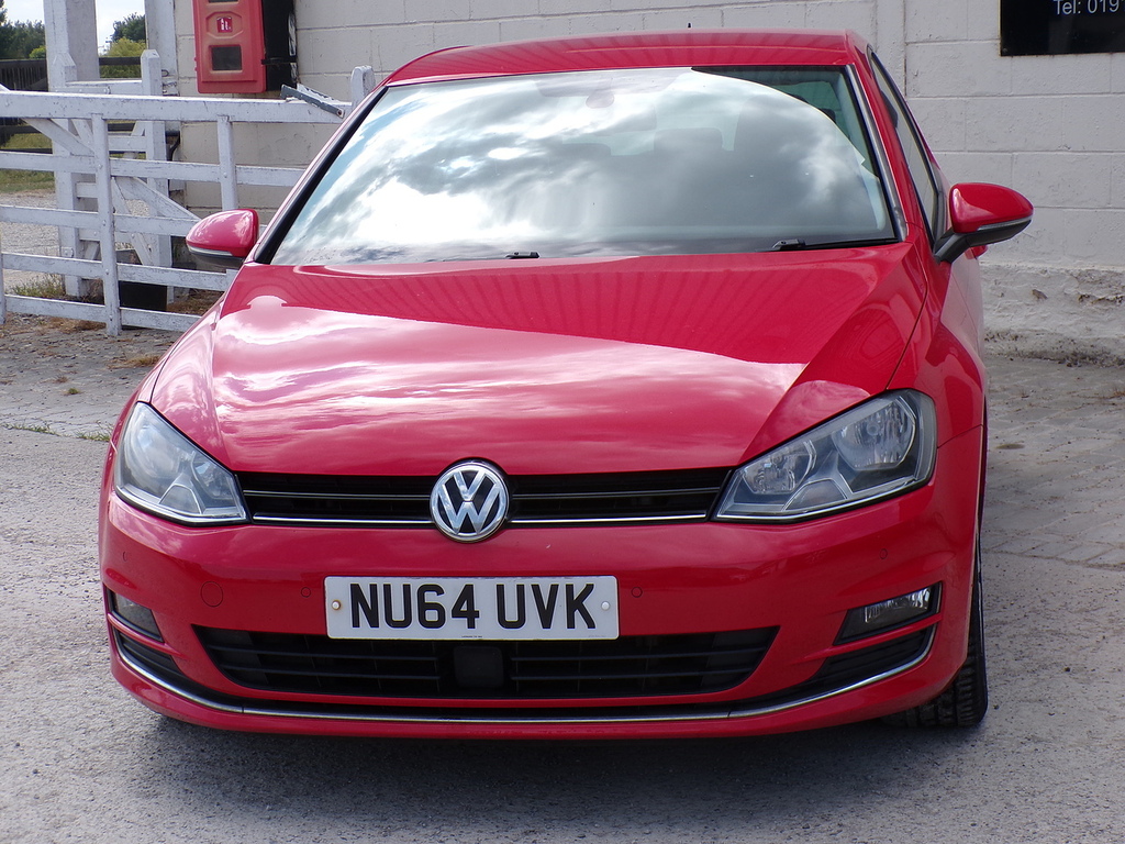 Volkswagen Golf Tdi Bluemotion Tech Gt Red #3