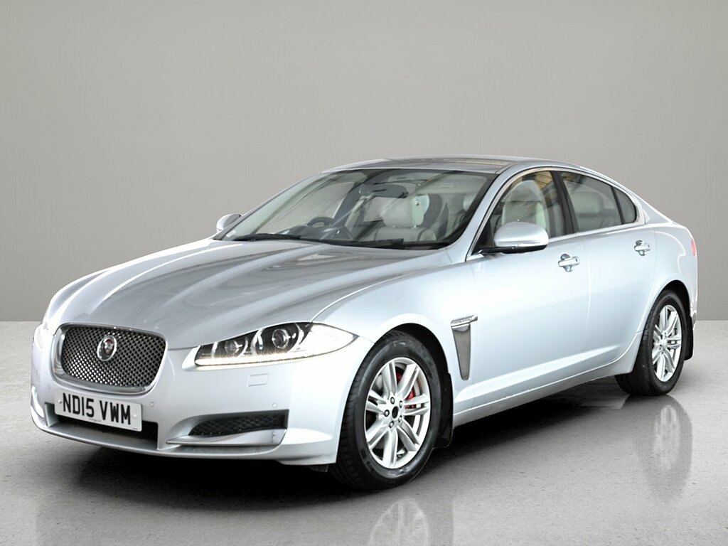 Jaguar XF D Portfolio Silver #2