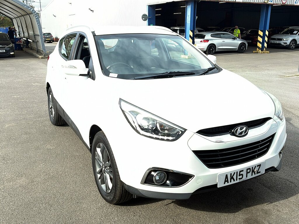 Hyundai Ix35 Crdi Se White