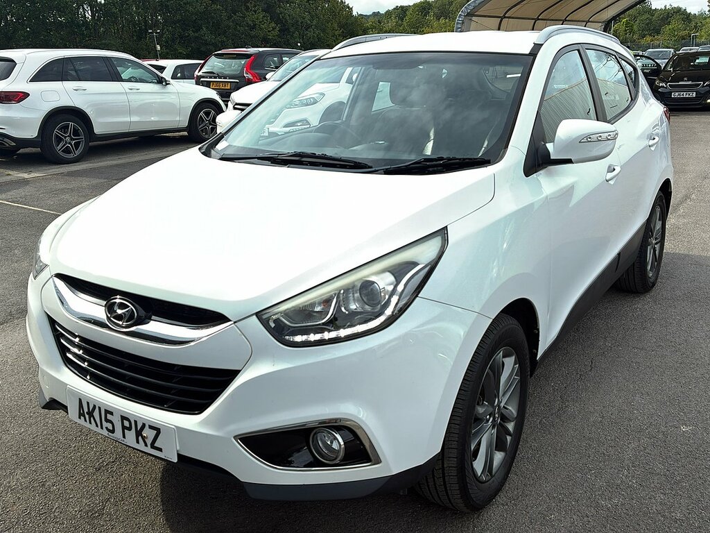 Hyundai Ix35 Crdi Se White #2
