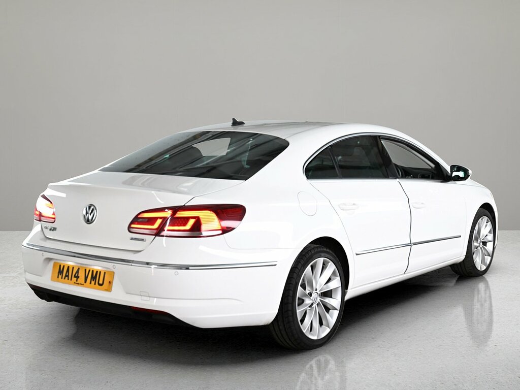 Volkswagen CC Tdi Bluemotion Tech Gt White #4