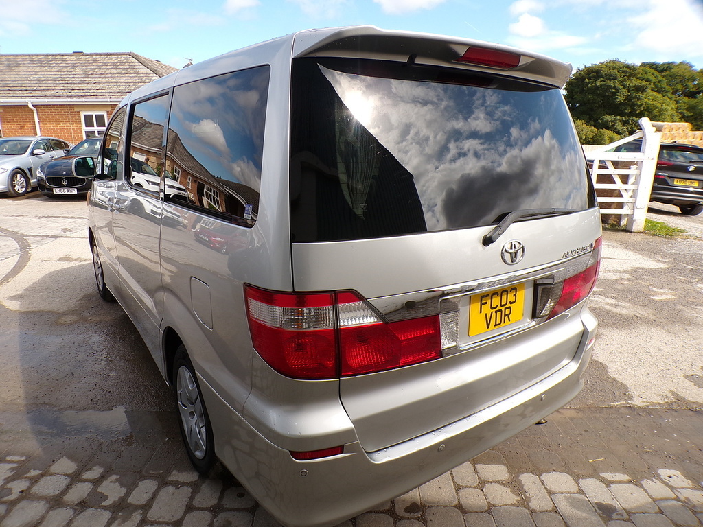 Toyota Alphard Mpv FC03VDR Silver #6