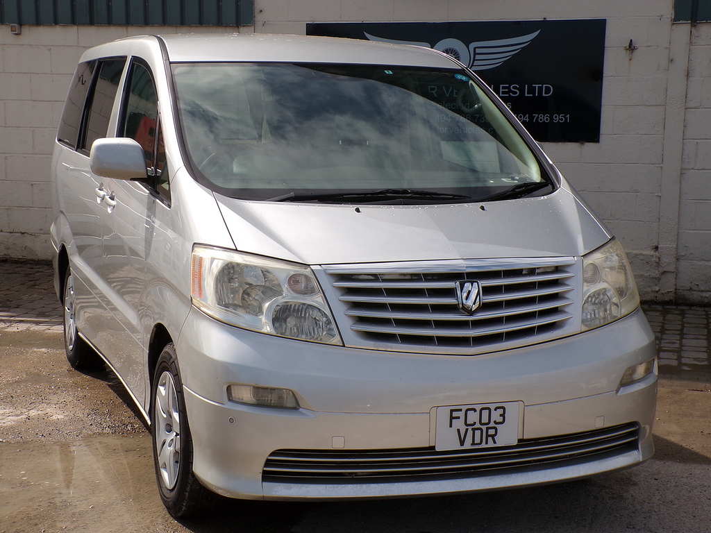 Toyota Alphard Mpv FC03VDR Silver #2