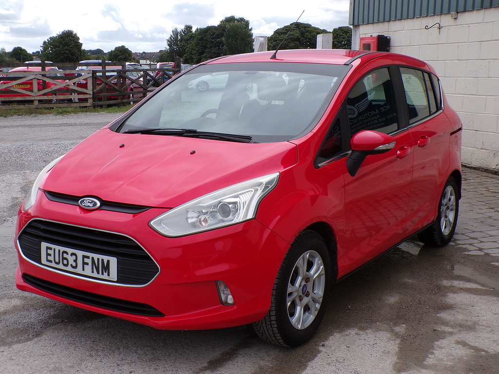 Ford B-Max Zetec EU63FNM Red #3