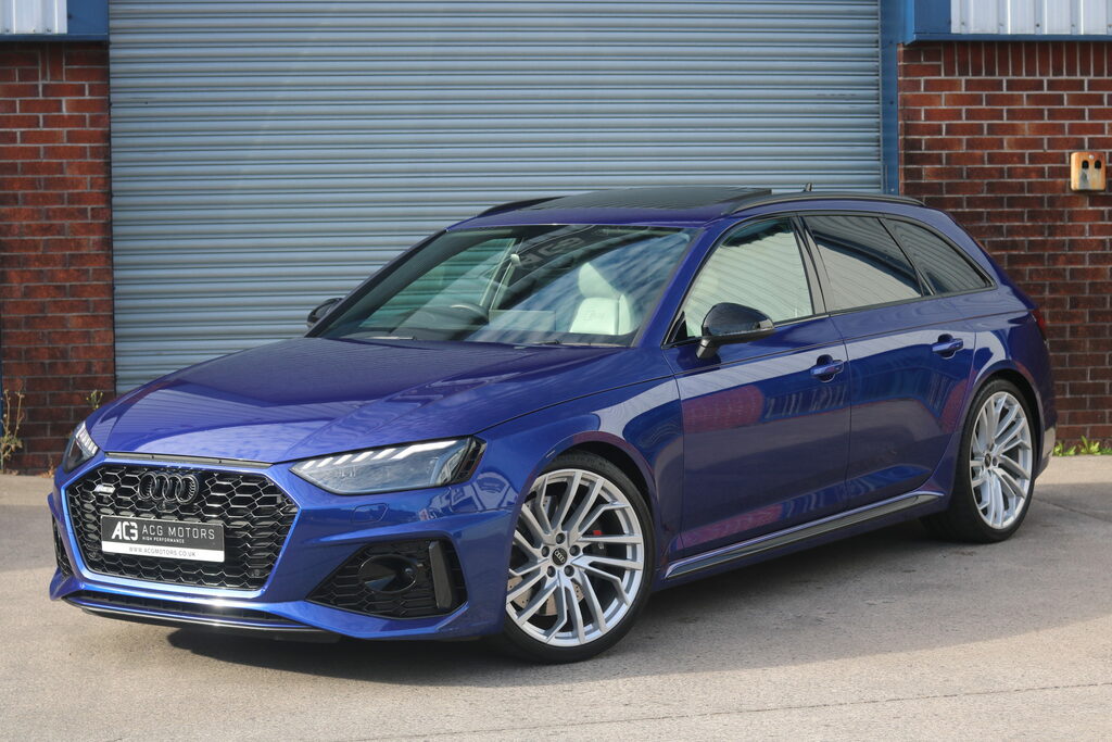 Audi RS4 Avant 2.9 Tfsi V6 Carbon Black Tiptronic Quattro Euro 6 Blue #6