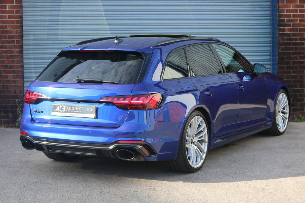 Audi RS4 Avant 2.9 Tfsi V6 Carbon Black Tiptronic Quattro Euro 6 Blue #5