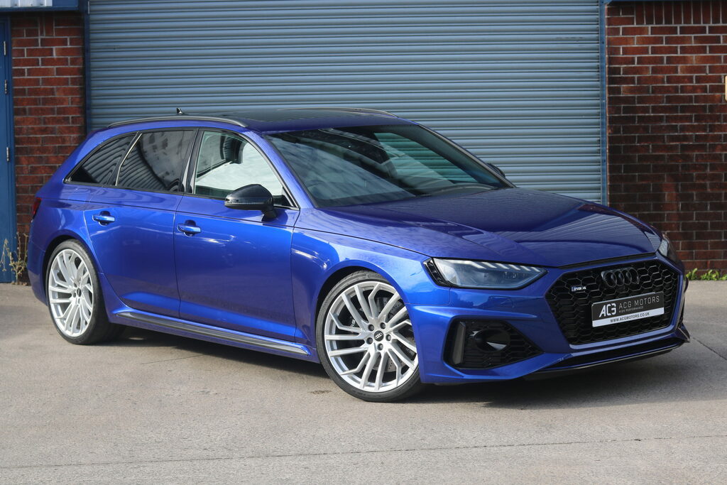Audi RS4 Avant 2.9 Tfsi V6 Carbon Black Tiptronic Quattro Euro 6 Blue