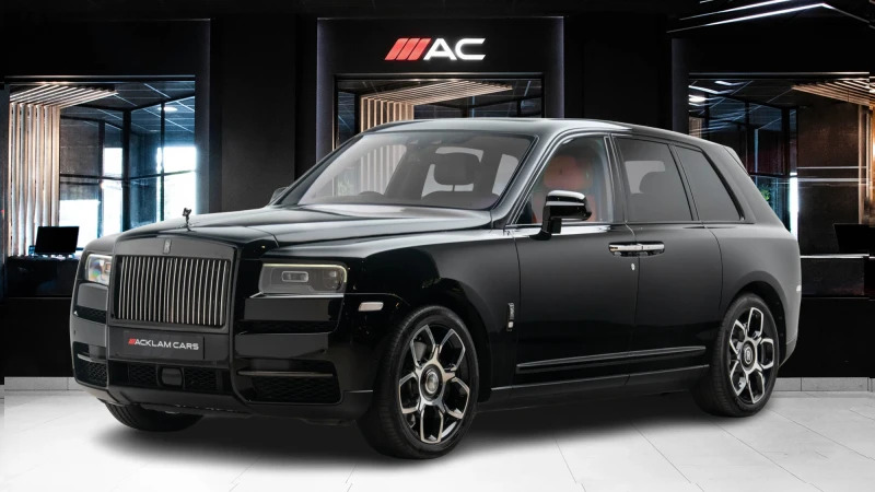 Rolls-Royce Cullinan 6.75 V12 Black Badge 4Wd Euro 6 Blue #1