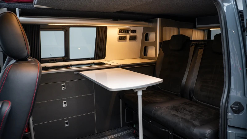 Volkswagen Transporter Sportline 2.0 Bitdi 204Ps Sportline Black Edition Panel Van Grey #5