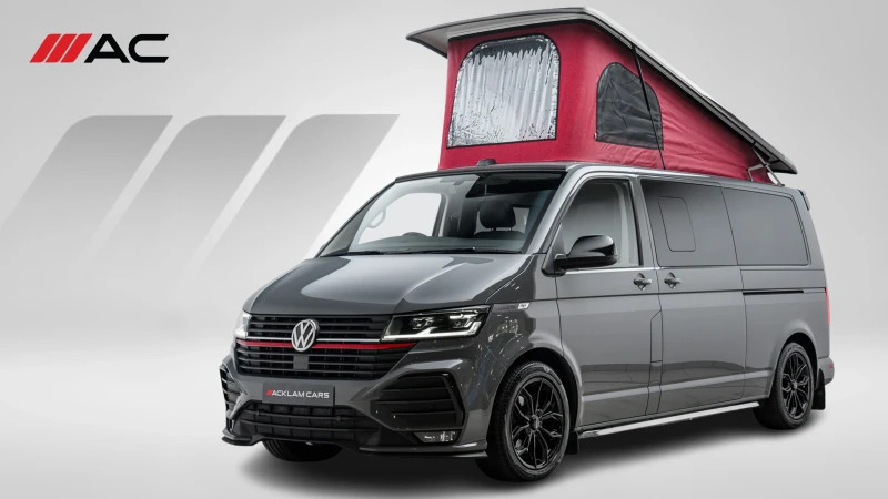 Volkswagen Transporter Sportline 2.0 Bitdi 204Ps Sportline Black Edition Panel Van Grey #11