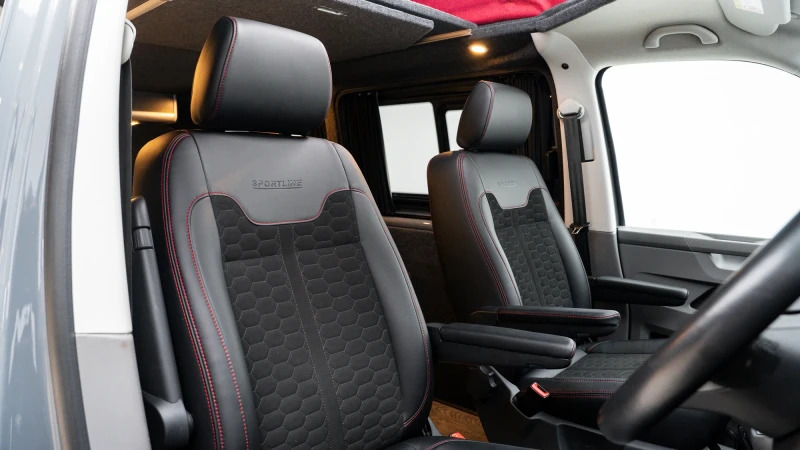 Volkswagen Transporter Sportline 2.0 Bitdi 204Ps Sportline Black Edition Panel Van Grey #10