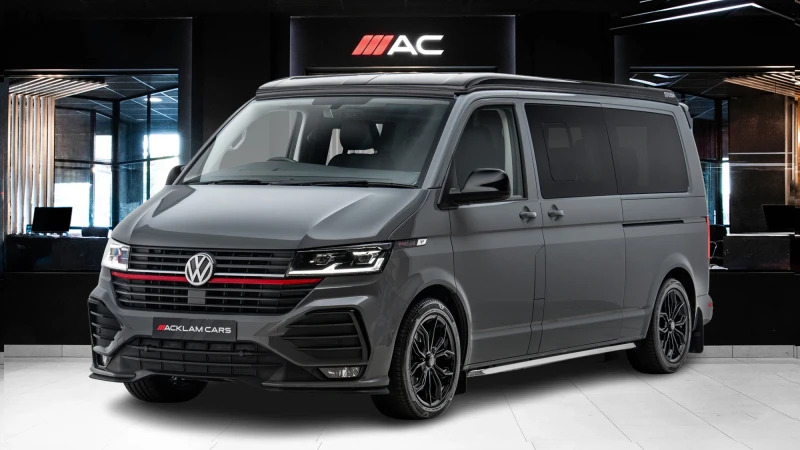 Volkswagen Transporter Sportline 2.0 Bitdi 204Ps Sportline Black Edition Panel Van Grey #1