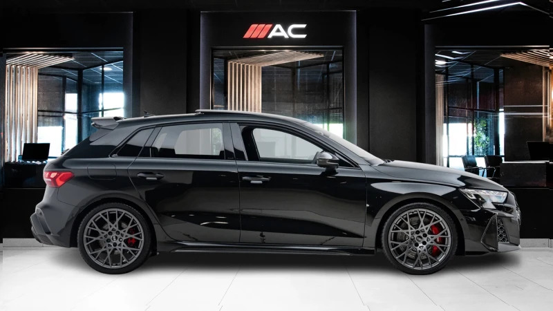 Audi RS3 2.5 Tfsi Saloon S Tronic Quattro Euro 6 Black #3
