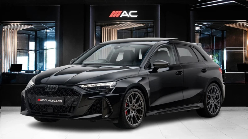 Audi RS3 2.5 Tfsi Saloon S Tronic Quattro Euro 6 Black #1