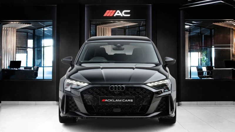 Audi RS3 2.5 Tfsi Saloon S Tronic Quattro Euro 6 Black #2