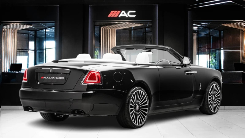 Rolls-Royce Dawn 6.6 V12 Black Badge Euro 6 Black #3