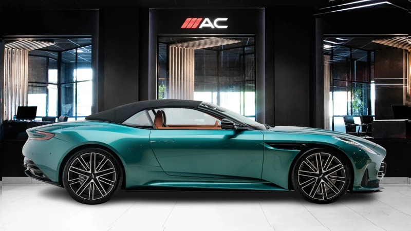 Aston Martin DB12 Volante 4.0 V8 Volante Euro 6 S S Grey #4
